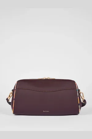 Paul Smith Burgundy Red Leather Shoulder BagJeden