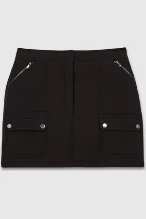 Reiss Peyton Quilted Mini Skirt42