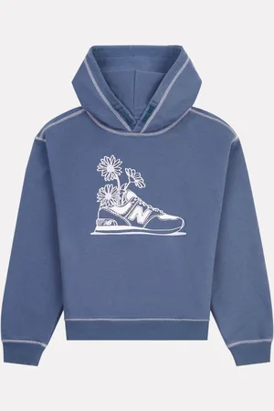 New Balance Kids Floral Sneaker Graphic FT 100% Cotton Hoodie152158 cm