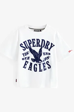 Superdry 100% Organic Cotton White Eagle T-Shirt110116 cm