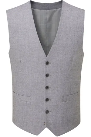 Skopes Harcourt Single Breasted Tweed Effect Suit Waistcoat56 Regular (UK 46 R)