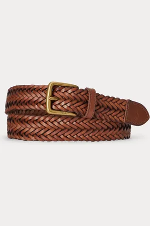 Ralph Lauren Braided Leather BeltM