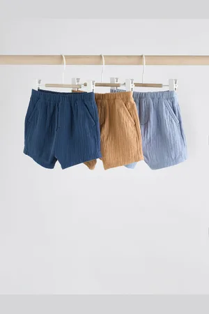 Next Jersey 100% Cotton Baby Shorts 3 Pack7480 cm