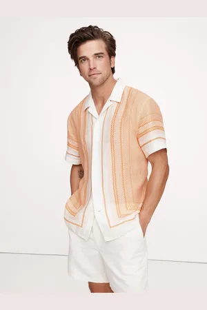 Banana Republic Standard-Fit Linen Resort ShirtL