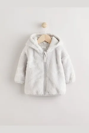Next Baby Cosy Fleece Jacket with 3D Ears3