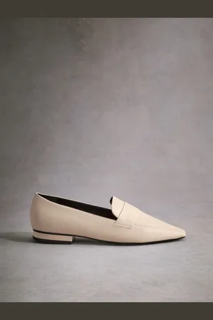 Next Tabitha Simmons Jess Leather Square Toe LoafersEU 40 (UK 6.5)