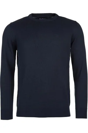 Barbour Mens 100% Cotton Pima Crew Neck Cotton JumperXL