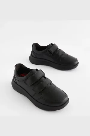 Next Skórzane buty szkolne z zapięciem na 2 rzepyEU 35.5 (UK 3)