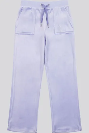 Juicy Couture Girls Diamante Wide Leg Joggers166168 cm
