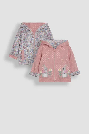 JoJo Maman Bébé Dino Appliqué Reversible Hoodie110116 cm