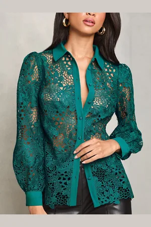 Lipsy London Luxury Lace Shirt38