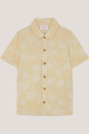Monsoon Palm Print Short Sleeve Shirt9298 cm