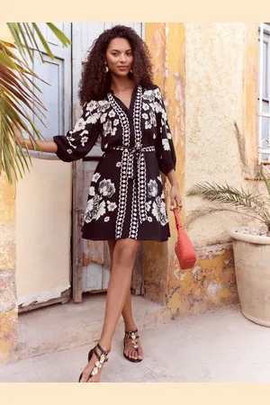 Love & Roses Mini Shirt Dress48