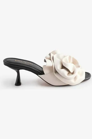 Kate Spade Flourish Heeled Cream Sandalseu375
