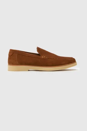 Schuh Blue EC Riggs Suede Loafersuk12eu47