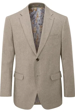 Skopes Tailored Fit Calvados Linen Blend Suit Jacket44 R