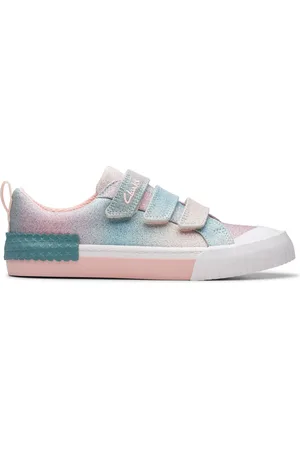 Clarks Dziecięce buty płócienne Foxing Brill w pastelowych kolorachEU 30 F (UK 12)