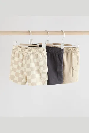 Next Jersey 100% Cotton Baby Shorts 3 Pack56 cm