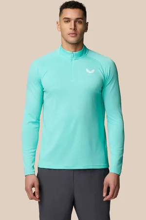 CASTORE 1/4 Zip Long Sleeve TopM