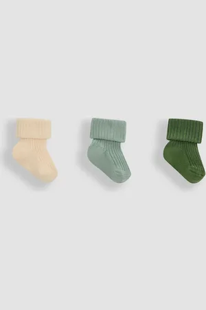 JoJo Maman Bébé Baby Ribbed Socks 3 PackNoworodek