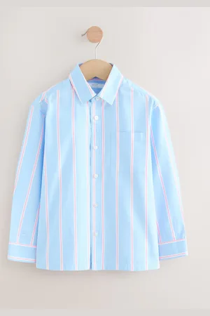 Next 100% Cotton Long Sleeve Stripe Shirt (3-16yrs)122128 cm