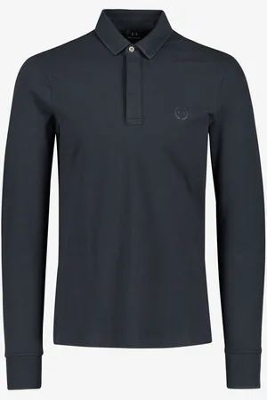 Armani Exchange Long Sleeve Polo ShirtL