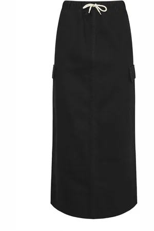 Long Tall Sally Dżinsowa spódnica maxi w 100% z bawełny46 Wysoki