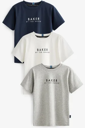 Ted Baker Koszulki , 3 szt. w opakowaniu zbiorczym7 lat (122 cm)