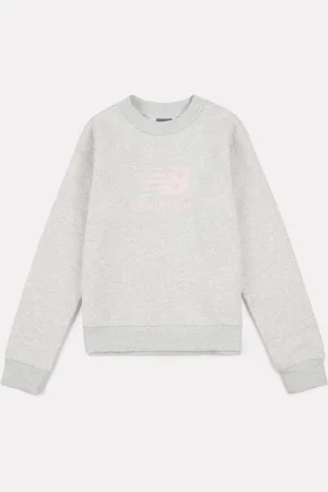 New Balance Girls Stacked Logo Sweatshirt3