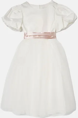 Angel & Rocket Celine Taffeta Tulle Bow Dress8 lat (128 cm)