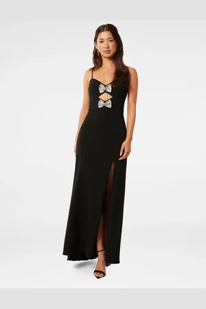 Forever New Brynn Strappy Bow Maxi Dress42