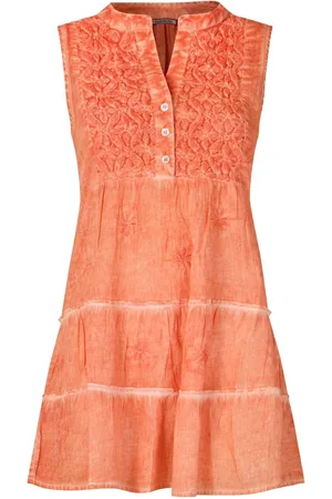 Joe Browns Collared Button Front Tiered 100% Cotton Tunic38