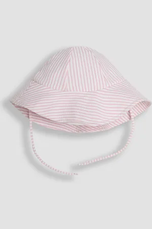 JoJo Maman Bébé Stripe Floppy Sun Hat6268 cm