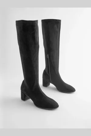 Next Forever Comfort Sock Block Knee High BootsEU 38 (UK 5)