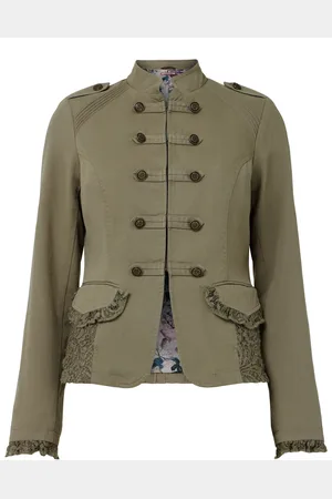 Joe Browns Military Lace Trim 100% Cotton Jacket36