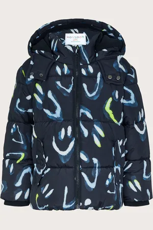 Monsoon Happy Face Hooded Puffer Coat3