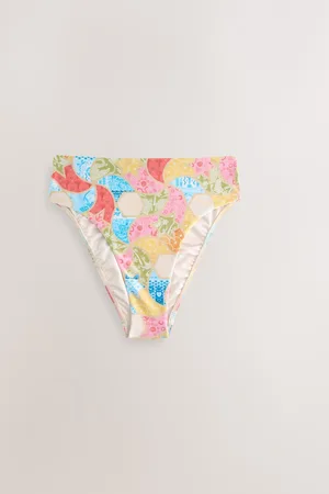 Never Fully Dressed Bright Tie Side Bikini BottomsEU 36 (UK 8)