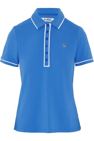 Original Penguin Niebieska koszulka polo z krótkim rękawem XL