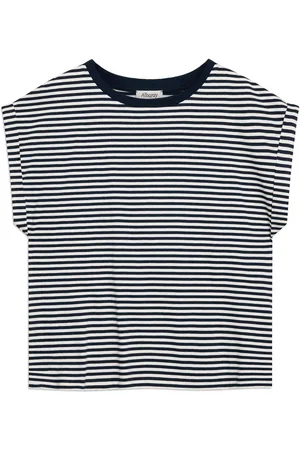 Albaray Blue 100% Cotton Roll back T-Shirt38