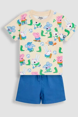 JoJo Maman Bébé 2-Piece Peppa Pig T-Shirt & Shorts Set98104 cm