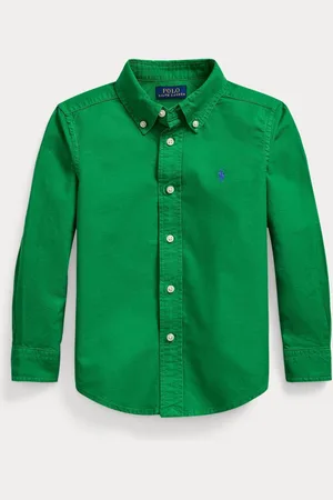 Ralph Lauren Boys Garment-Dyed Cotton Oxford Shirt13 lat (158 cm)