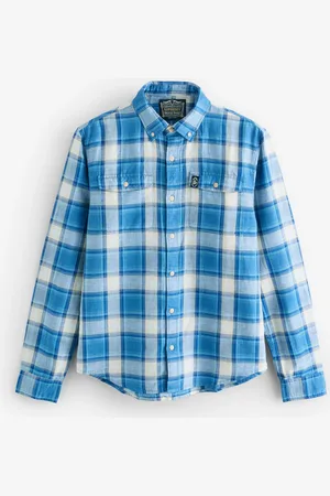 Superdry Merchant Check 100% Cotton ShirtS