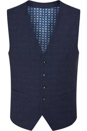 Skopes Tailored Fit Hepworth Check Suit Waistcoat48 Regular (UK 38 R)
