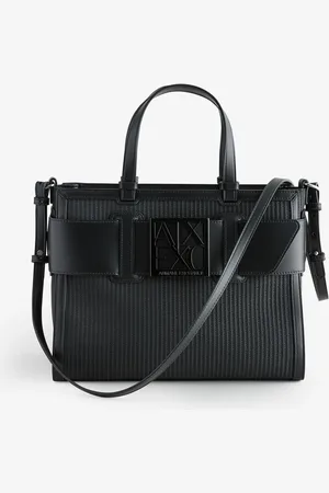 Armani Exchange Tape Logo Cross Body Black BagJeden