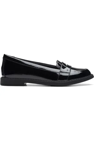 Clarks Lakierowane mokasyny Multi Fit ScalaEU 33 F (UK 1)