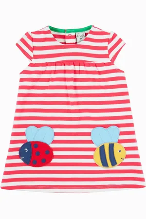 Frugi Pink Little Layla 100% Organic Cotton Dress8692 cm