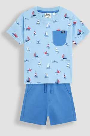 JoJo Maman Bébé 2-Piece Printed T-Shirt & Short Set6268 cm