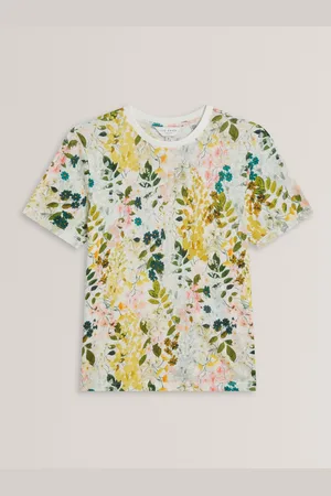 Ted Baker Nellya Blend Printed Boxy T-Shirt42