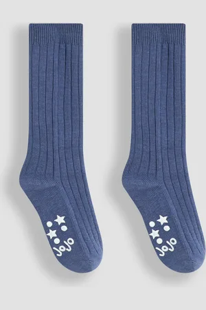 JoJo Maman Bébé Long Rib Socks 2 Pack6