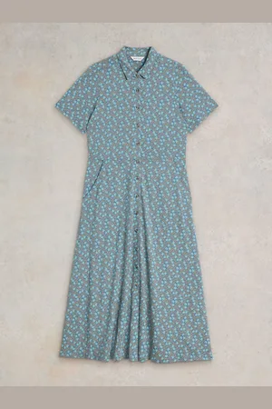 White Stuff Rua Jersey Shirt Dress52